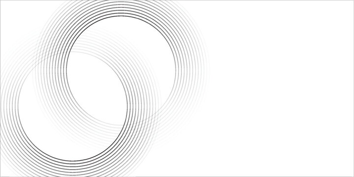 Black mascara circular texture, brush stroke isolated on white background. eps 10