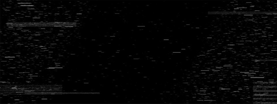 Tv glitch static effect with overlay pattern. Y2k vintage crt screen with dither line. Retro television broadcasting with live damage scratch. Grunge display graphic with grain for 90s analog monitor.