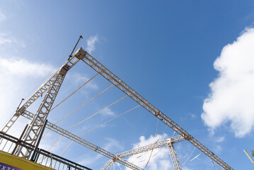 Assembly of VIP Boxes and Metal Structures in Barra