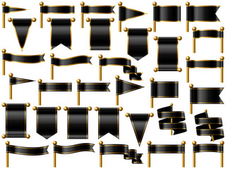 旗、線付、19黒