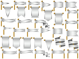 旗、線付、m2銀