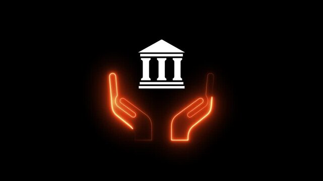 Good governance policy concept. Motion graphics of  business moral principles idea.  