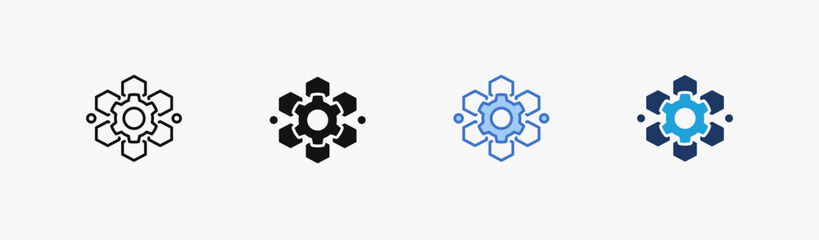 Set of expertise icon collection in Multiple Style. Icon suitable for web and mobile application © Rizqi Setya