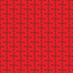 is a red, seamless, geometric pattern