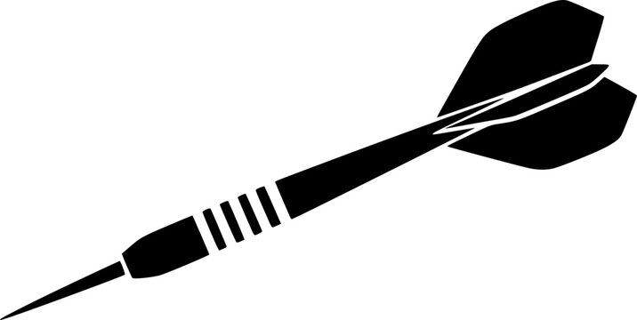 Dart Game Sport Target Icon Vector Illustration