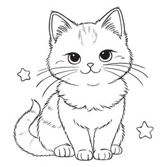 Obraz premium coloring page worksheet activity for kids 05