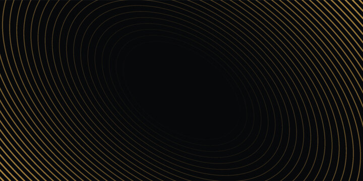 Black gold background vector wallapaper for backdrop, banner. vektor
