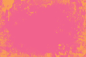 Grunge Pink Texture Background. Abstract rough distressed paint strokes, scratch lines and heavy ink splatter. Overlay retro backdrop. Rugged abstract backdrop. Old grungy texture. Perfect for media