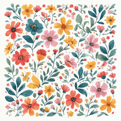Flowers Pattern Design Very Cool
