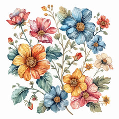 Flowers Pattern Design Very Cool