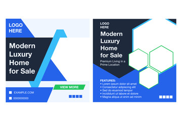 Modern Abstract Social Media Post Template