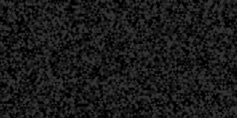 Fototapeta premium Abstract minimal low polygon cubic black paper design. vector poly triangle texture. geometric pattern triangular. wall tile metal cube triangle wallpaper background.