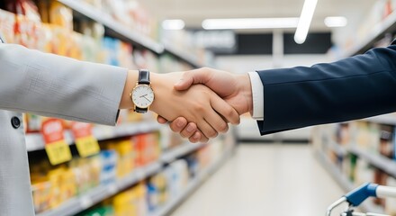 Business partnership and agreement in a retail environment