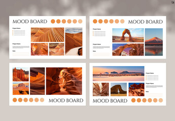 Portfolio Mood Board Template