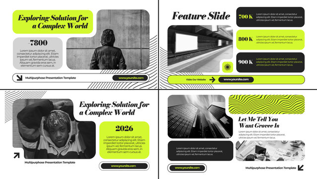 Multiscreens Typography Animation