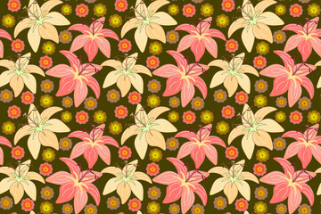 seamless floral pattern