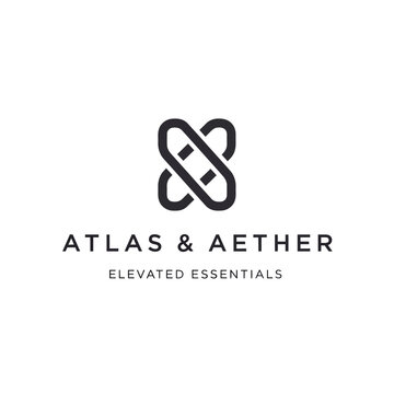 Atlas Aether Logo Design Element.