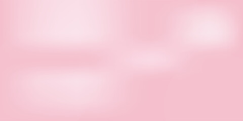 Abstract light pink sakura blossom color background. Vector simple and soft light horizontal backdrop. Blurred gentle gradient. Pastel pink smooth mesh y2k aesthetic. Minimal style. vector eps10