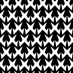Decorative abstract vector seamless geometric pattern