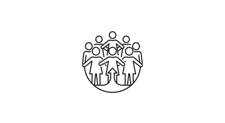 Gardening Planting Icon, Garden Tools & Plant Growth Symbol, Horticulture Emblem