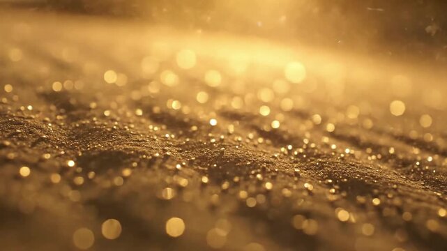 Golden Hour Sidelight Dramatic illumination on arid surface