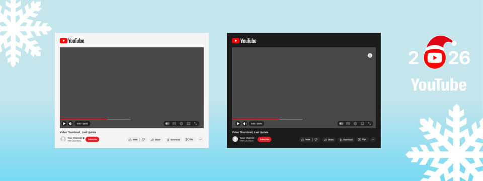 Youtube mockup social media template. Youtube video template. Youtube shorts mockup phone ui screen display. Youtube video frame in smartphone screen template vector. Youtube in smartphone frame