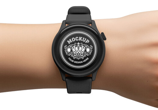 Wristwatch Smartwatch Mockup