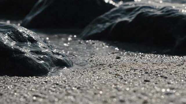 Coastal Textures Extreme Close-up