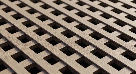 Metal Grid Pattern Closeup Industrial Background.