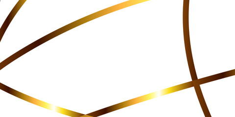 Golden swirl crown in abstract style on white background. Gold vector illustration isolated on white background. Abstract Multicolored lines on white background.