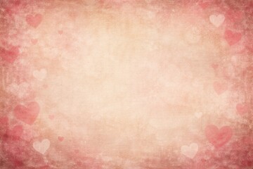 Obraz premium Soft textured background with subtle heart patterns.
