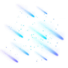 Star Light Lens Flare with Radiant Rays