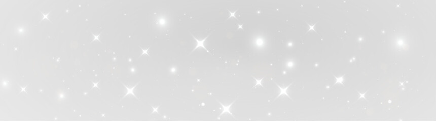 Golden magic stardust sparkle on transparent background