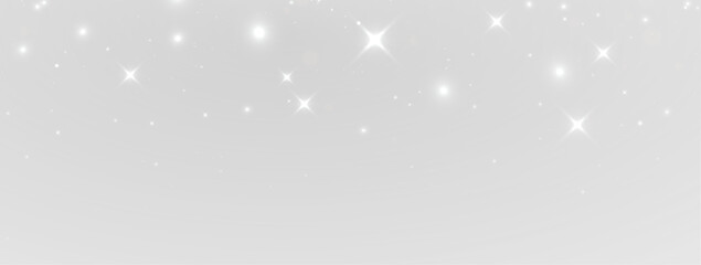 Radiant golden holiday lights with sparkle burst