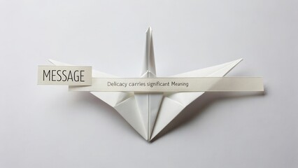 Minimal view of a single precisely folded origami gigapixel standard v2 4x