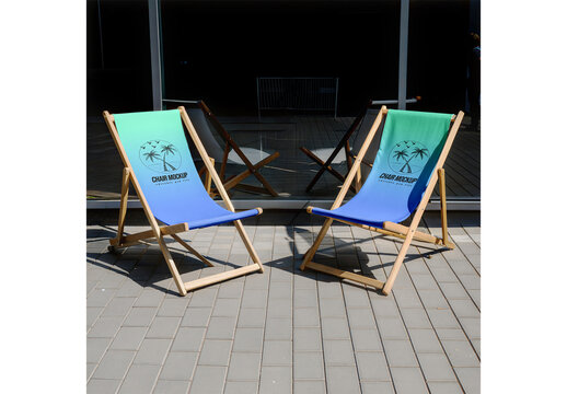 Beach Chair Mockup