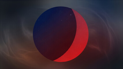 Eclipse Scene with Moon and Stars in the Dark Night Sky.jpg