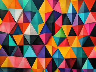 Fototapeta premium Geometric patterns designed to enhance focus and concentration visually