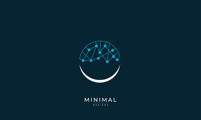 Fototapeta premium Global Technology Logo – Digital Data Network Globe Connection Icon