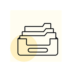 Archive  vector, pixel perfect, illustrator file 
