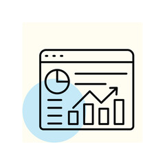 Analytics  vector, pixel perfect, illustrator file 
