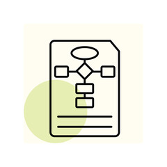 Flowchart  vector, pixel perfect, illustrator file 
