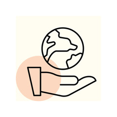 Global Services vector, pixel perfect, illustrator file 
