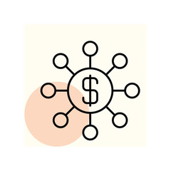 Money Network vector, pixel perfect, illustrator file 
