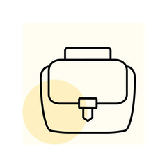 Portfolio Bag vector, pixel perfect, illustrator file 
