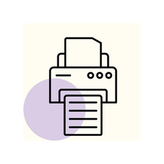 Printer vector, pixel perfect, illustrator file 
