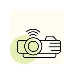 Projector  vector, pixel perfect, illustrator file 
