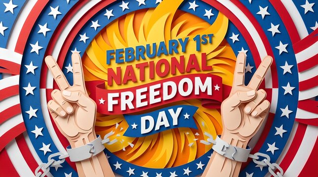 Celebrate international freedom day on february 1st embrace liberty and freedom