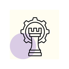 Strategy vector, pixel perfect, illustrator file     
