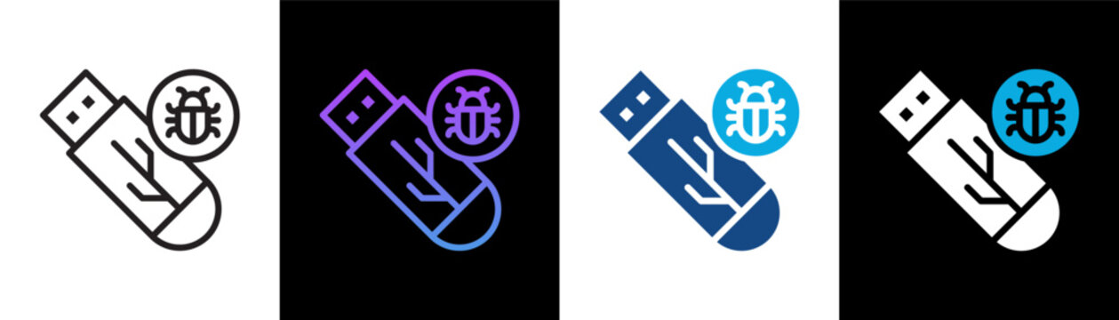 Baiting Icon Of Line Black And White Style Vector Illustration
